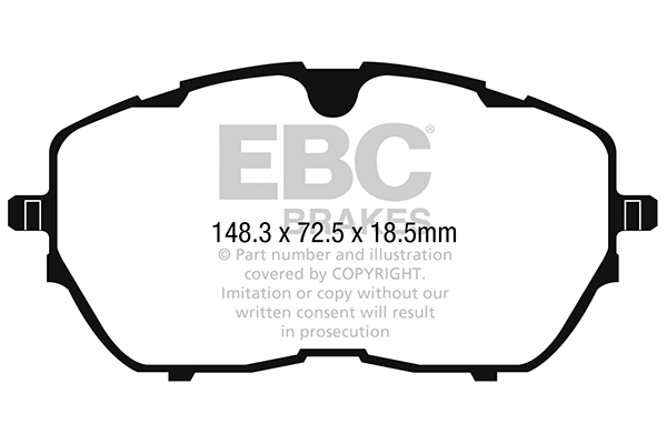 Remblokset EBC Brakes DP22265