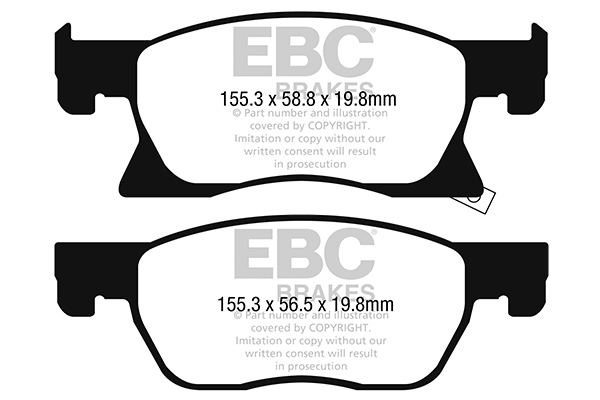 Remblokset EBC Brakes DP22266