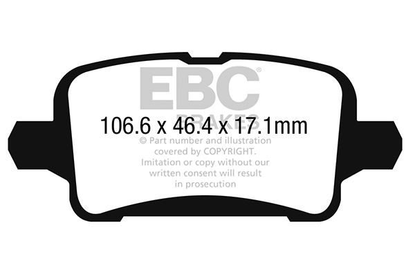 Remblokset EBC Brakes DP22268