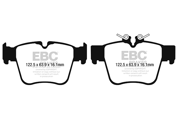 Remblokset EBC Brakes DP62270