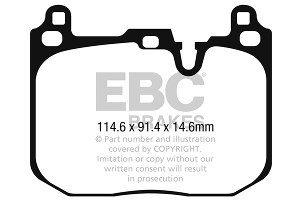 Remblokset EBC Brakes DP22271