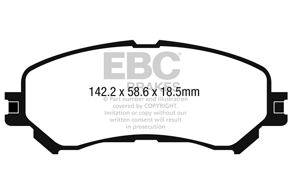 Remblokset EBC Brakes DP22272