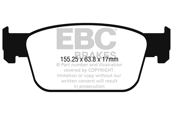 Remblokset EBC Brakes DP22273