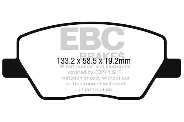 Remblokset EBC Brakes DPX2276