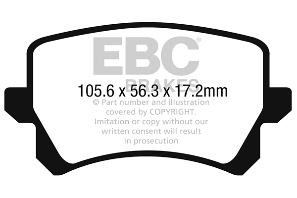 Remblokset EBC Brakes DP42278R