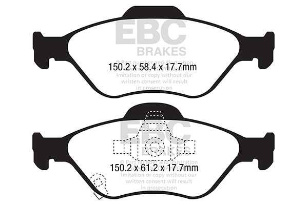 Remblokset EBC Brakes DPX2288
