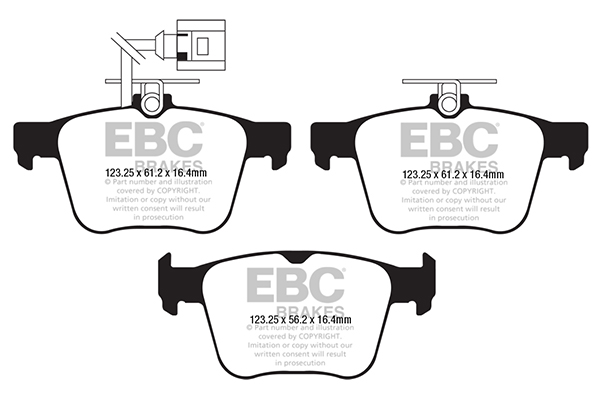 Remblokset EBC Brakes DP32295C