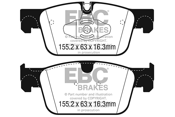 Remblokset EBC Brakes DP42305R