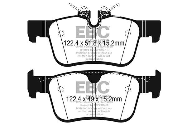 Remblokset EBC Brakes DP42306R