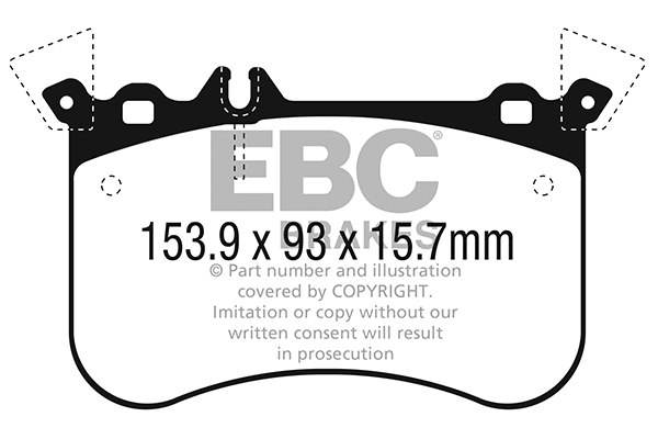 Remblokset EBC Brakes DP42311R