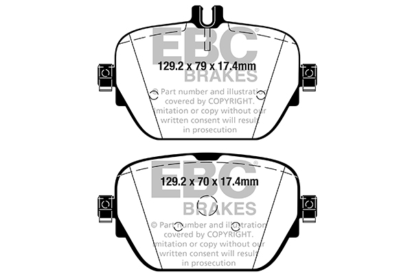 Remblokset EBC Brakes DP22314