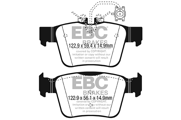 Remblokset EBC Brakes DP42315R