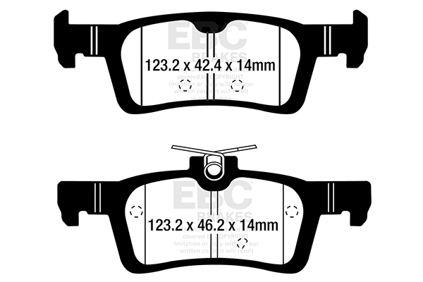 Remblokset EBC Brakes DP22319