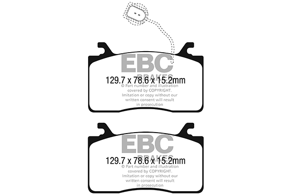 Remblokset EBC Brakes DP42325R