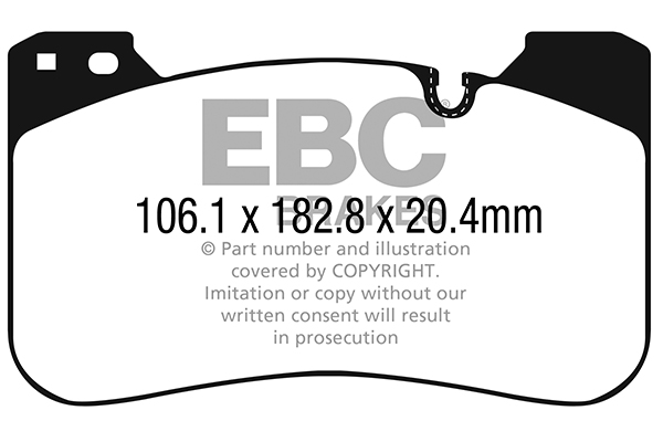 Remblokset EBC Brakes DP32331C