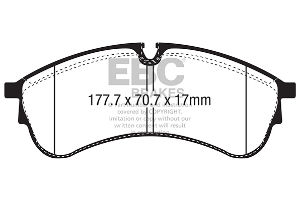 Remblokset EBC Brakes DPX2339