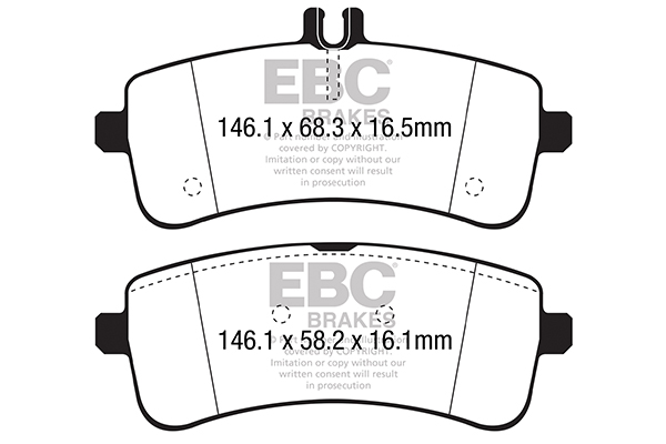 Remblokset EBC Brakes DP42350R