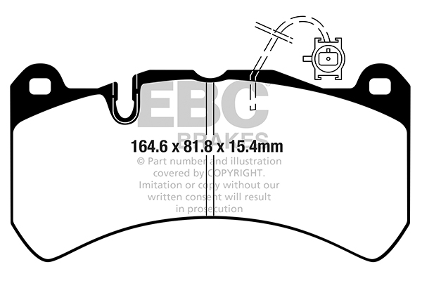 Remblokset EBC Brakes DP42354R