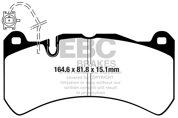 Remblokset EBC Brakes DP42355R