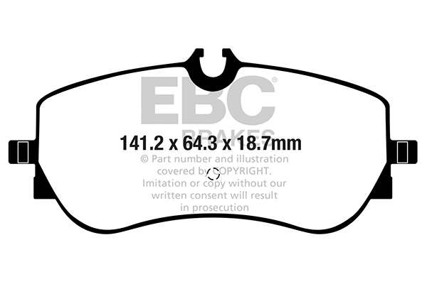 Remblokset EBC Brakes DPX2364