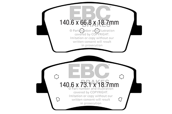 Remblokset EBC Brakes DPX2365