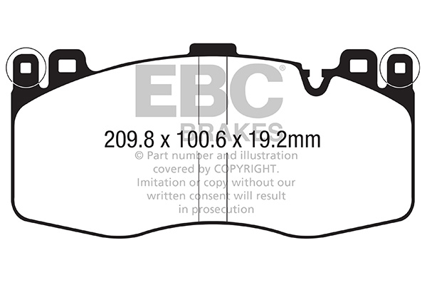 Remblokset EBC Brakes DP42370R