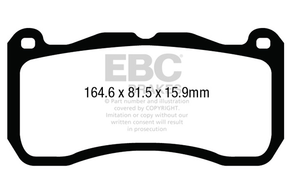 Remblokset EBC Brakes DP43013R