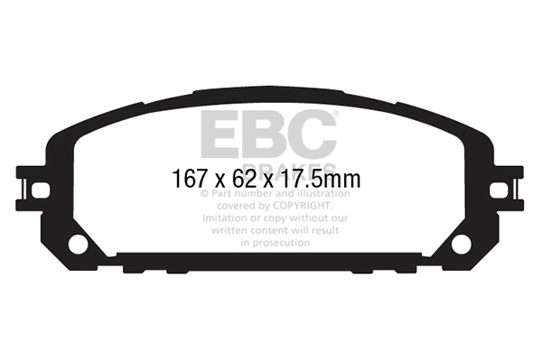 Remblokset EBC Brakes DP43030R