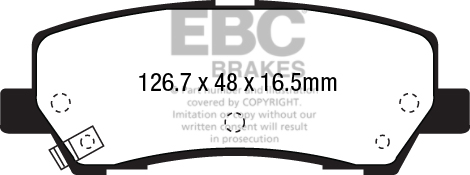 Remblokset EBC Brakes DP43041R