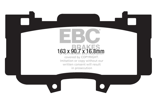 Remblokset EBC Brakes DP33042C