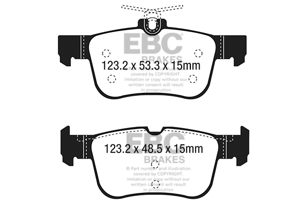 Remblokset EBC Brakes DP43047R