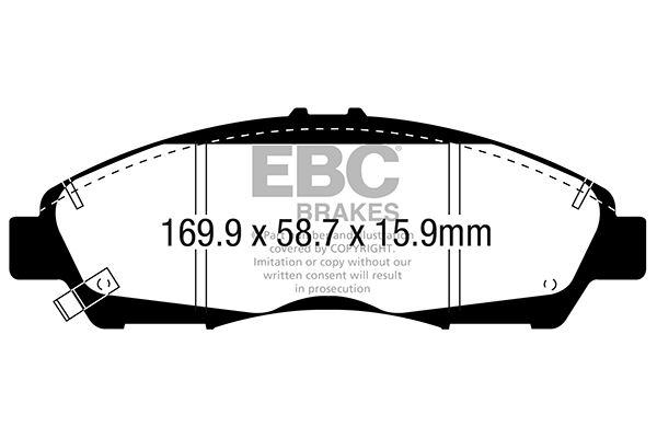 Remblokset EBC Brakes DP43063R