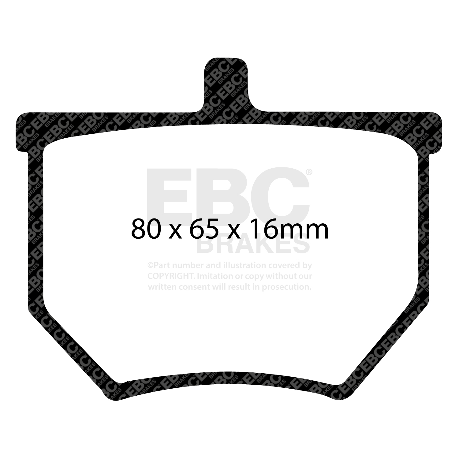 Remblokset EBC Brakes DP4040R