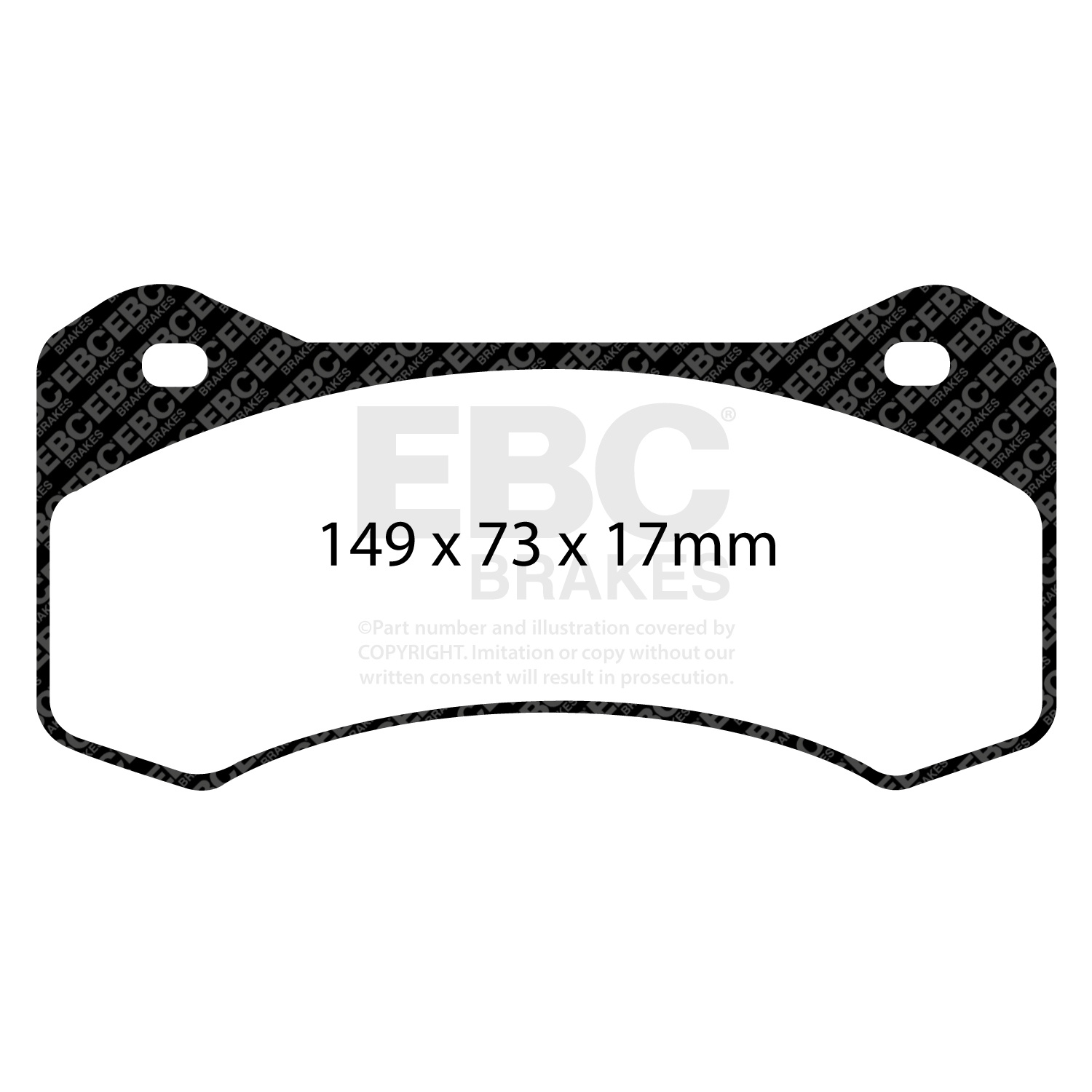 Remblokset EBC Brakes DP5054NDX