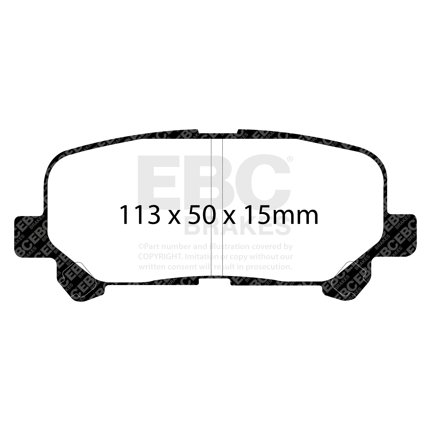 Remblokset EBC Brakes DP61802