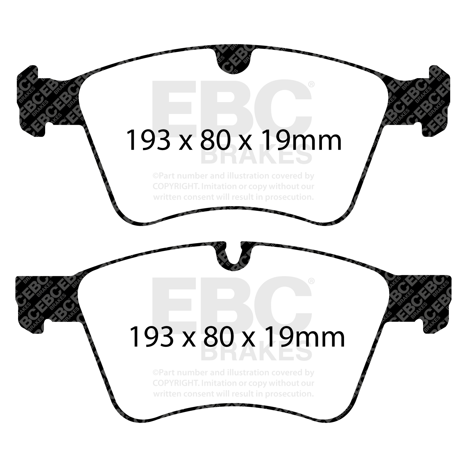 Remblokset EBC Brakes DP41860R