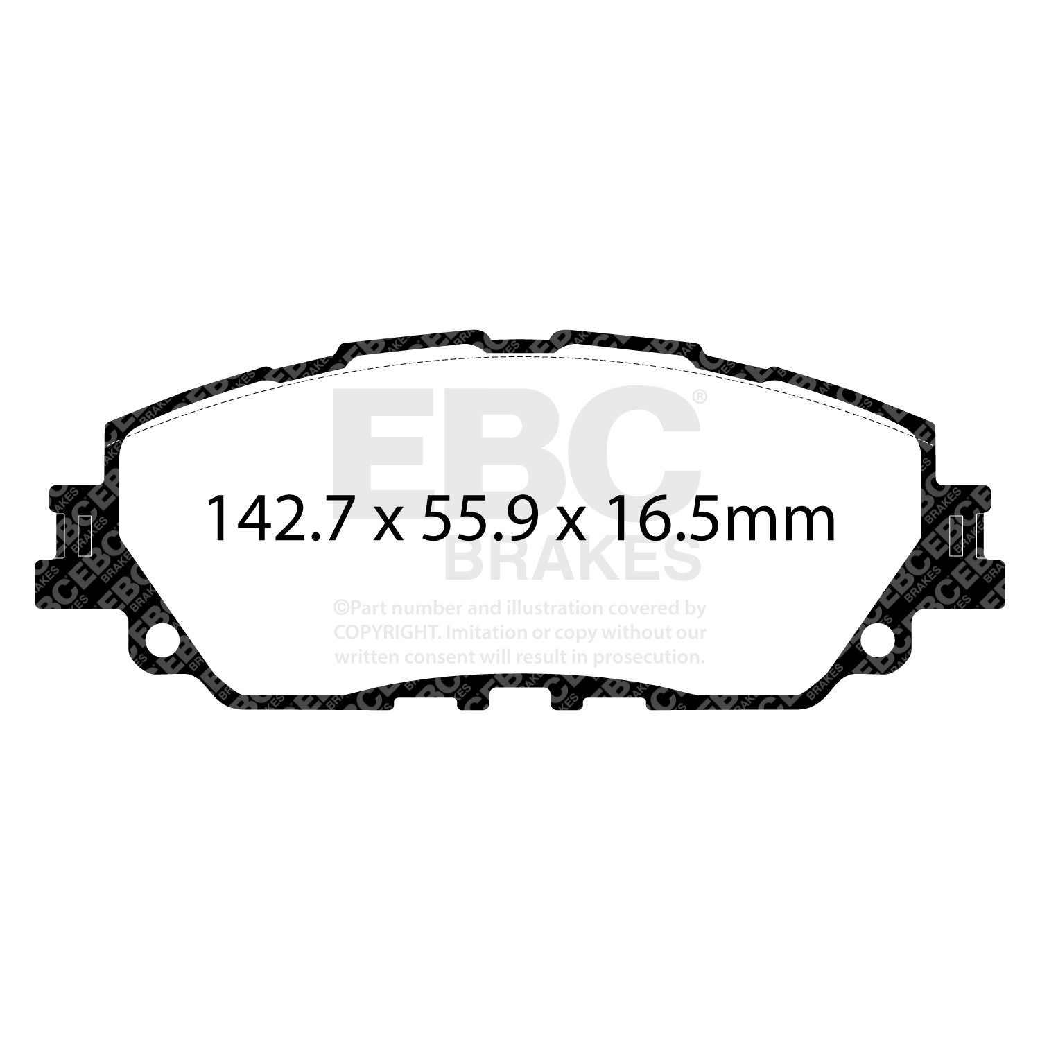 Remblokset EBC Brakes DP42378R