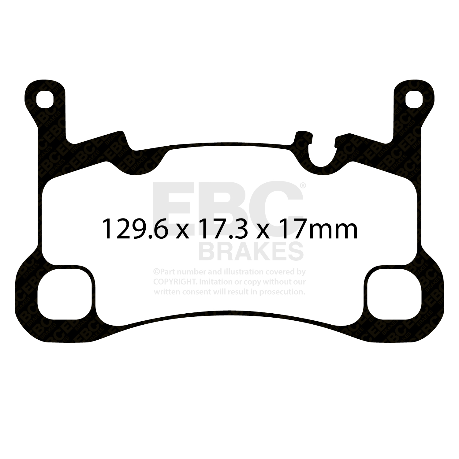 Remblokset EBC Brakes DP42380R