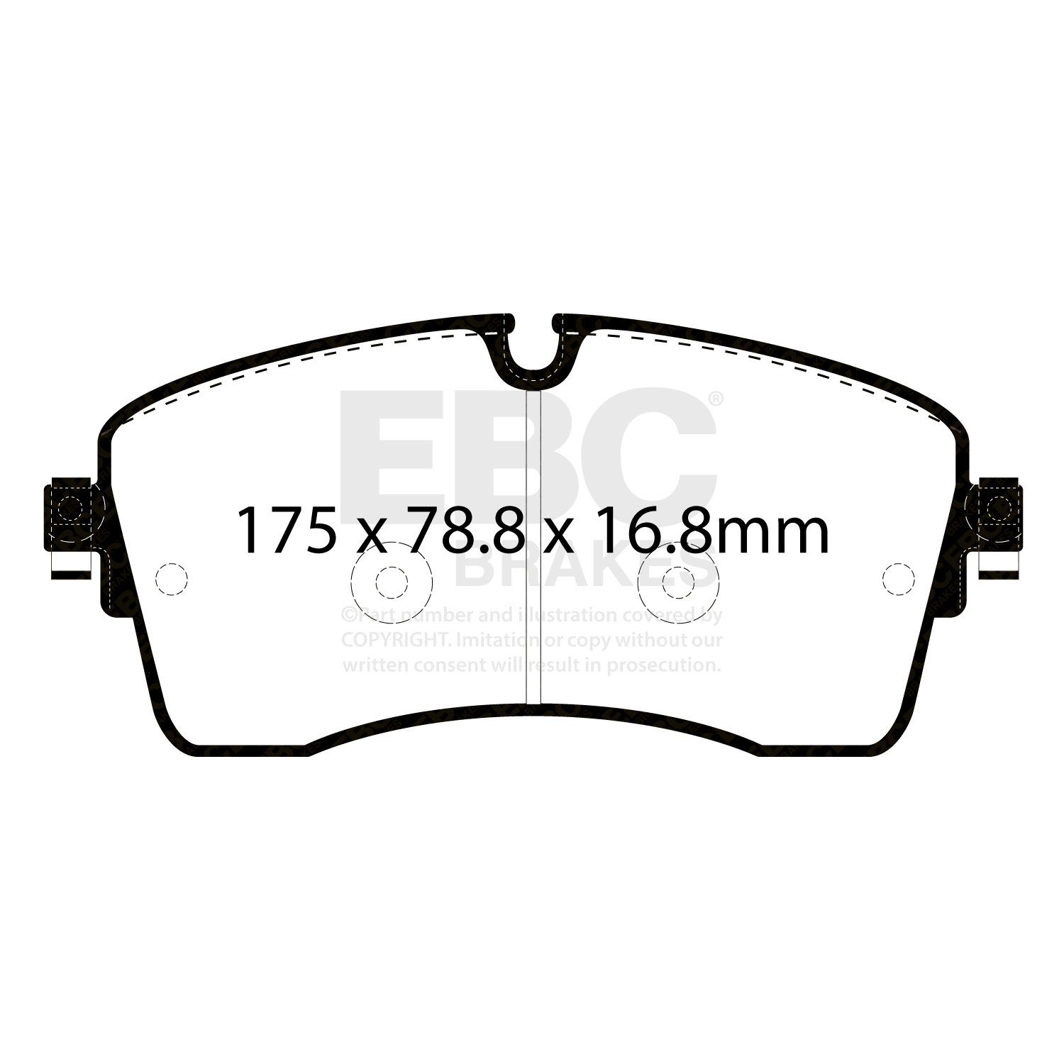 Remblokset EBC Brakes DP42385R