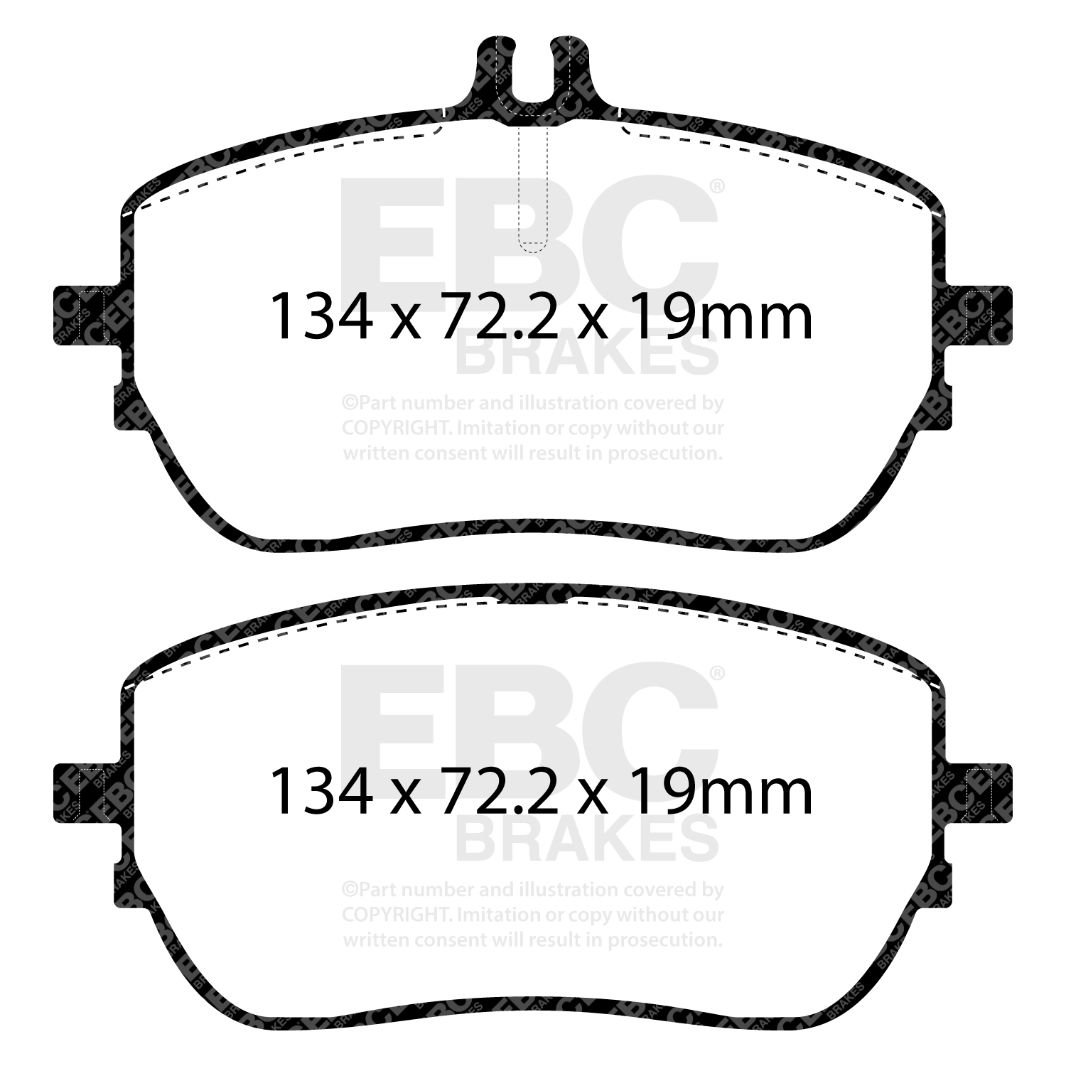 Remblokset EBC Brakes DP22388