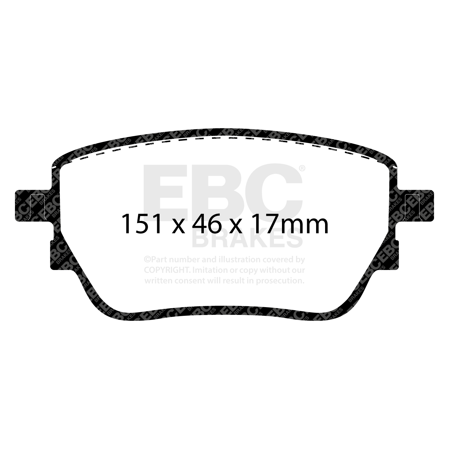 Remblokset EBC Brakes DP22389