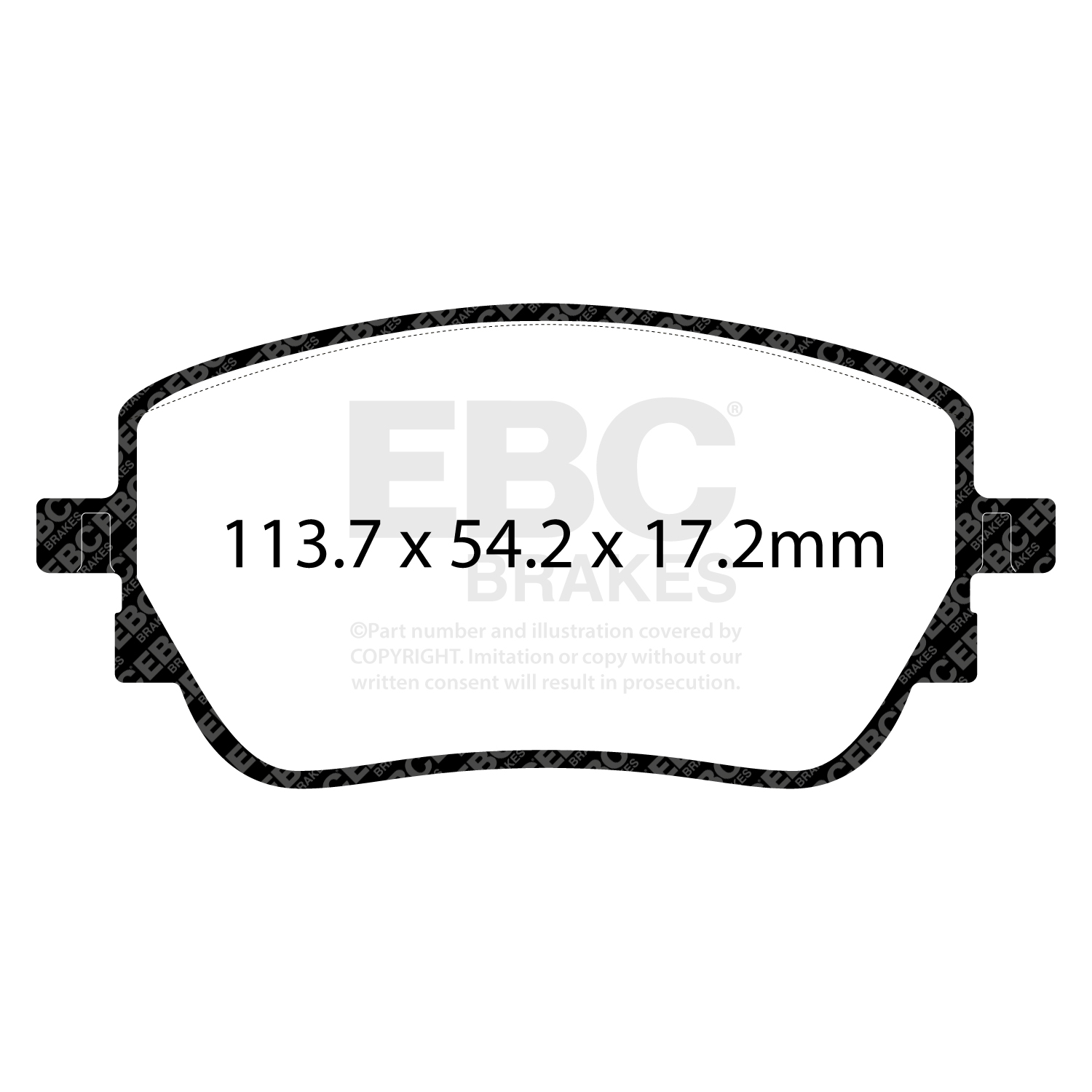 Remblokset EBC Brakes DP22391