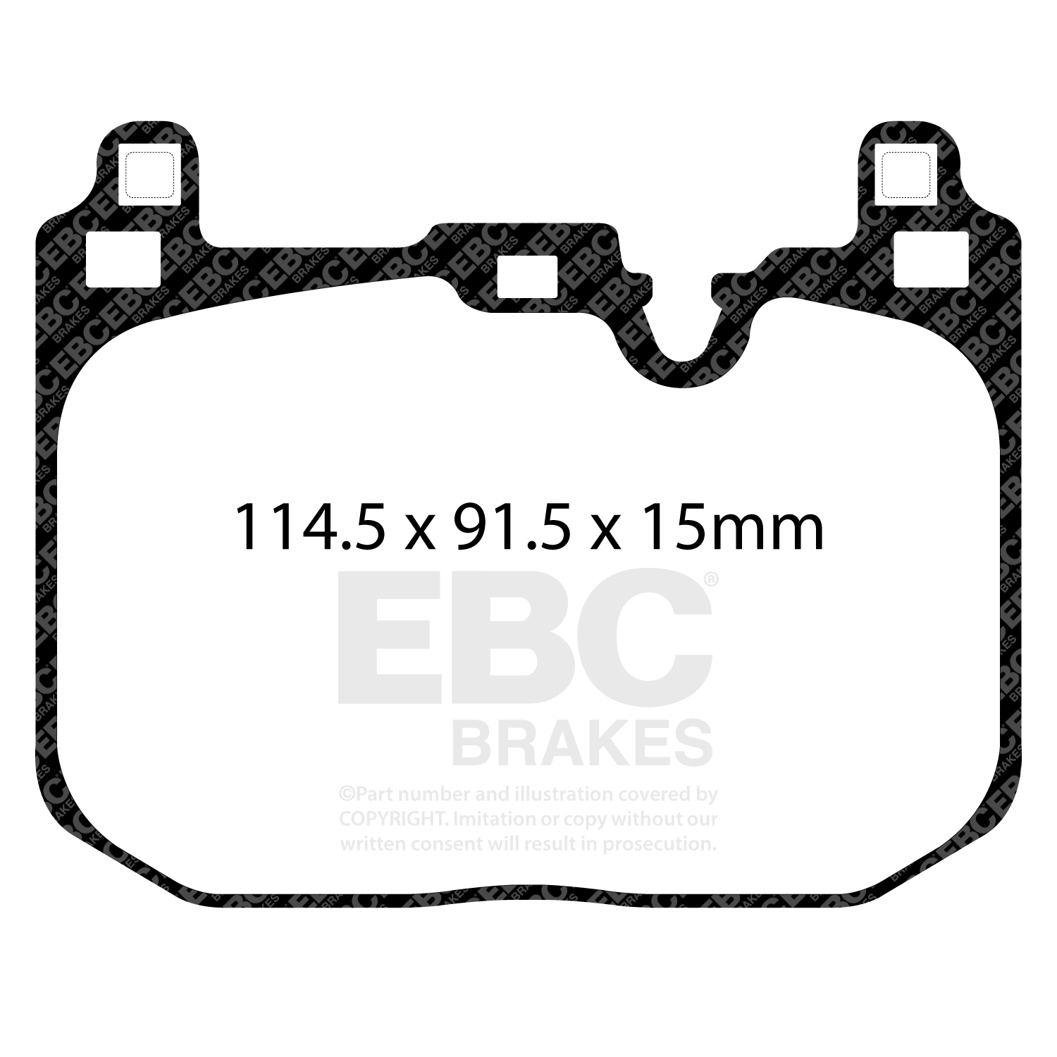 Remblokset EBC Brakes DP42393R