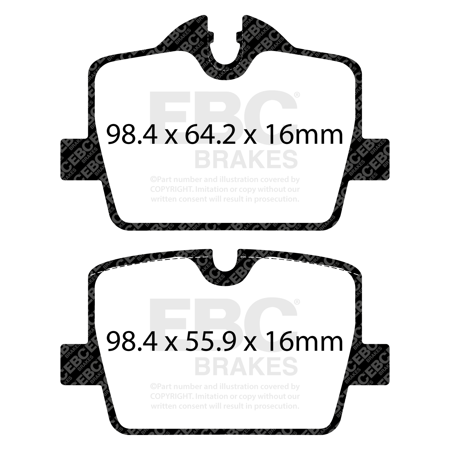 Remblokset EBC Brakes DP42405R