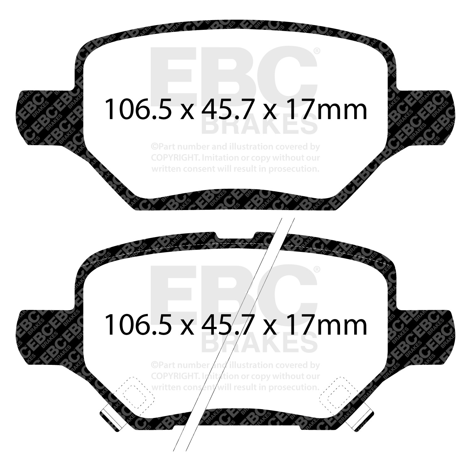 Remblokset EBC Brakes DPX2421