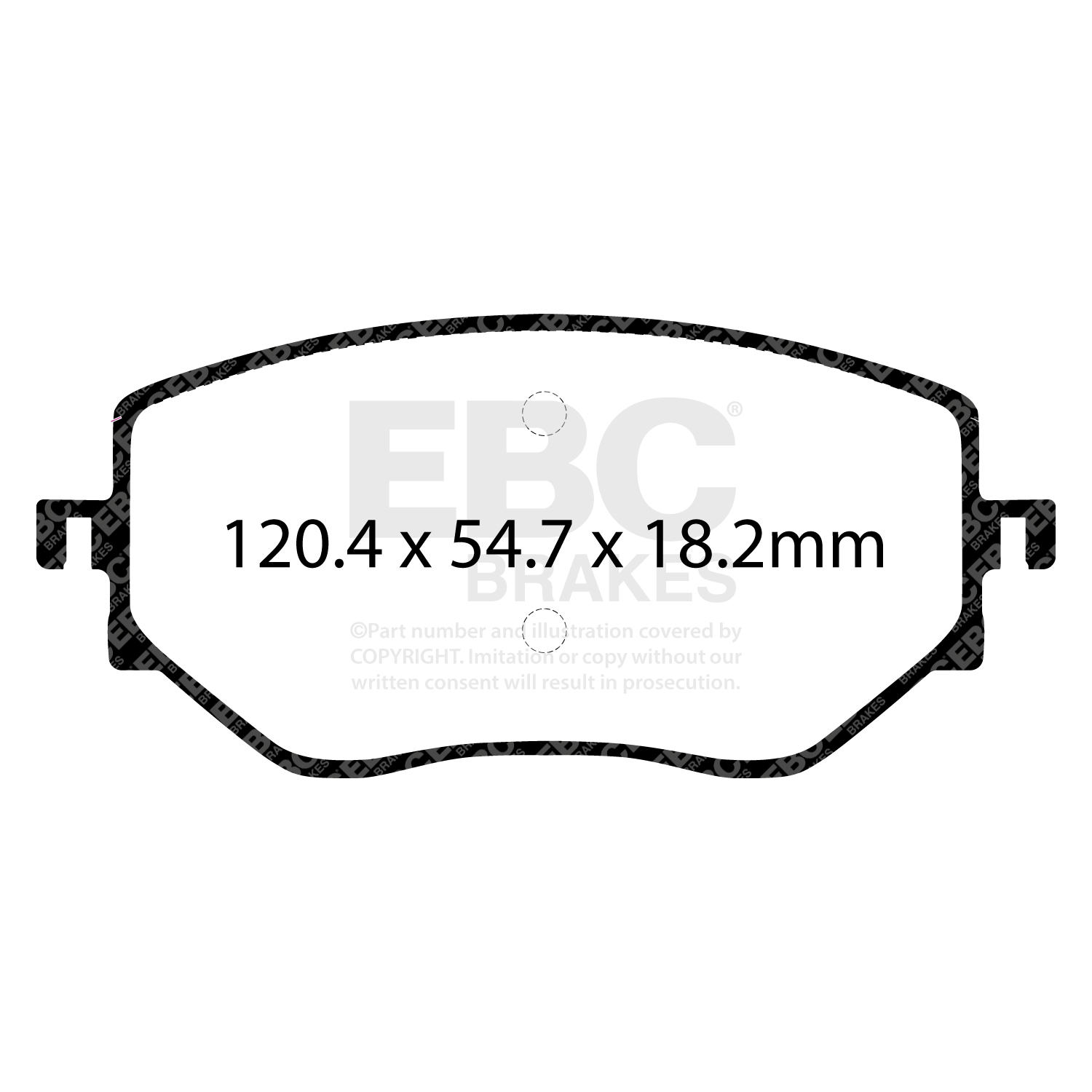 Remblokset EBC Brakes DP42422R