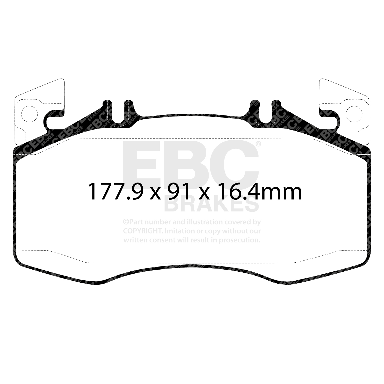 Remblokset EBC Brakes DP42424R