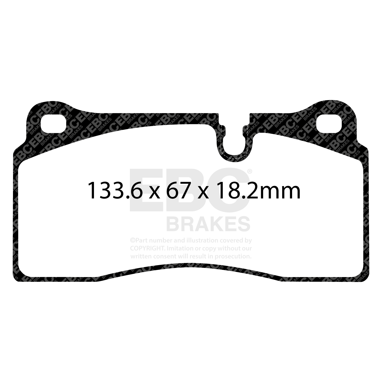 Remblokset EBC Brakes DP42425R