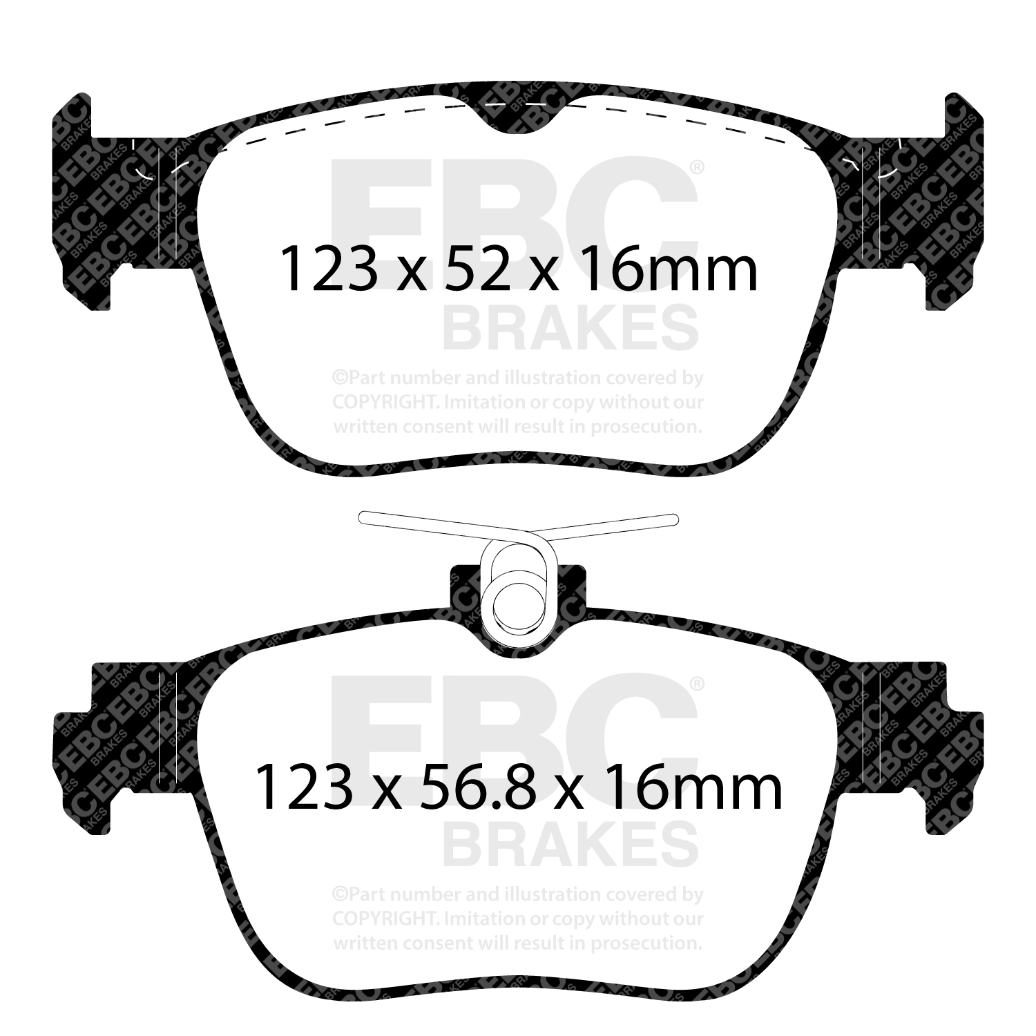 Remblokset EBC Brakes DP42440R