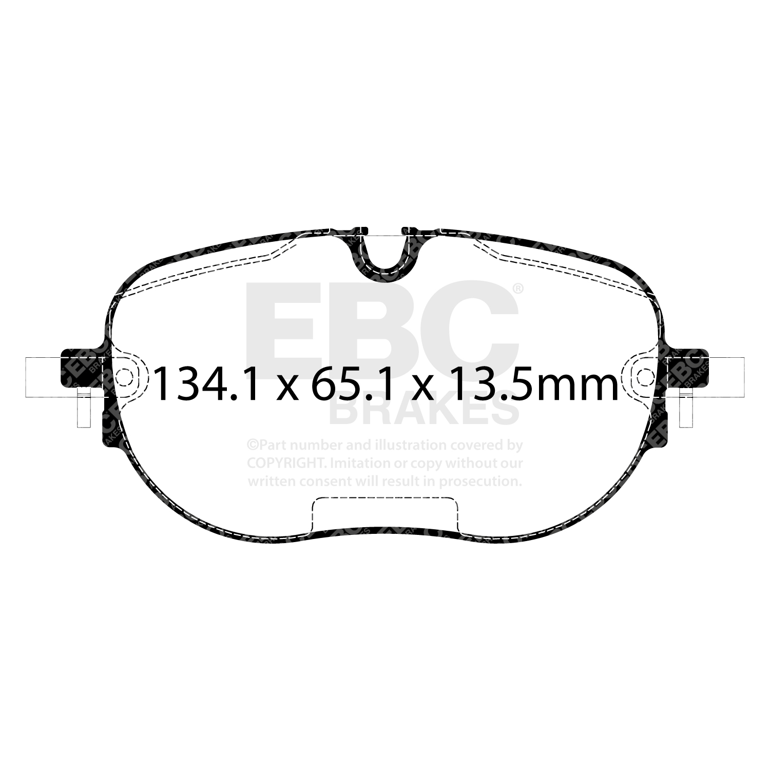 Remblokset EBC Brakes DP42446R